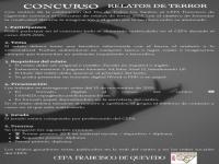 Concurso de relatos de terror 
